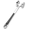 YAQIMEI Meat Tenderizer Kitchen Mallet Hammer Tool Manual Pounder For