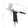 Airbrush 0.3mm Caliber Side Pot Single Action Set Art Supplies