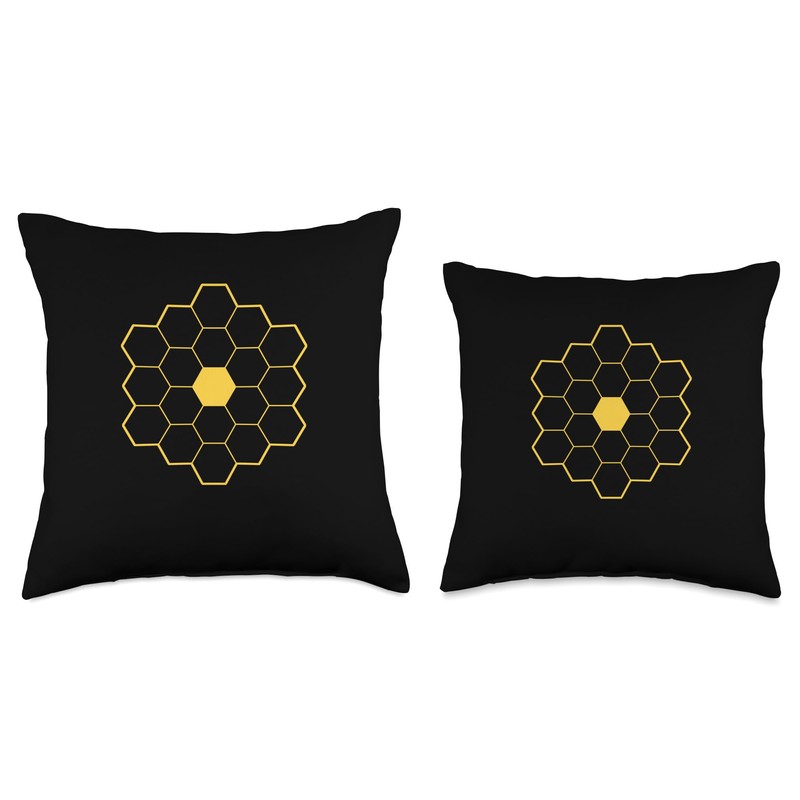 James Webb Space Telescope JWST Throw Pillow