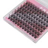 84 Clusters 14mm False Eyelashes D Curly Dense Hair DIY
