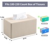 MEIBOOCH Extra Large Tissue Box Cover for Standard Size 180