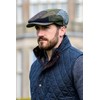 Irish Flat Cap Patchwork Hat Made in Ireland Trinity Tweed