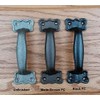 Barn Door Handle, Yesteryear Nostalgic Style Door Pull - Matte