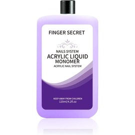 Líquido Acrílico Para Uñas, Monómero Acrílico Líquido De 120 Ml/4,2 Onzas Líquidas, Monómero Líquido Para Uñas Acrílicas, Líquido Acrílico Para Extensiones De Uñas En Polvo Acrílico Para