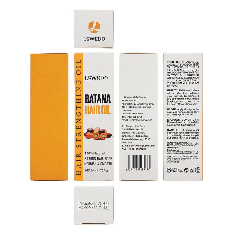 5X Batana Oil Serum Hair Growth For Healthier Thicker&Stronger Fuller