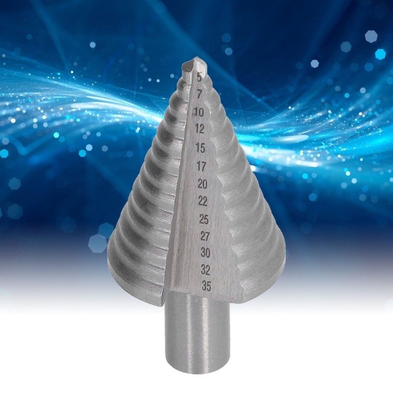 Step Drill Bit Pagoda Cone Bearing Steel Professional Reaming Chamfering