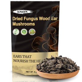 5.29oz Dried Black Fungus – Premium Wood Ear Mushrooms, All-Natural, Vegan, Gluten-Free, Non-GMO – Ideal for Asian Cuisine, Stir-Fries, Soups, Salads, Cold Dishes