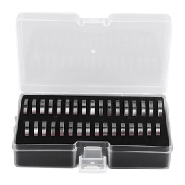 Ring Sizer Measuring Tool Portable Exquisite Polishing Stainless Steel Finger Rings Gauge Ring Sizer Tool Kit with Storage Box