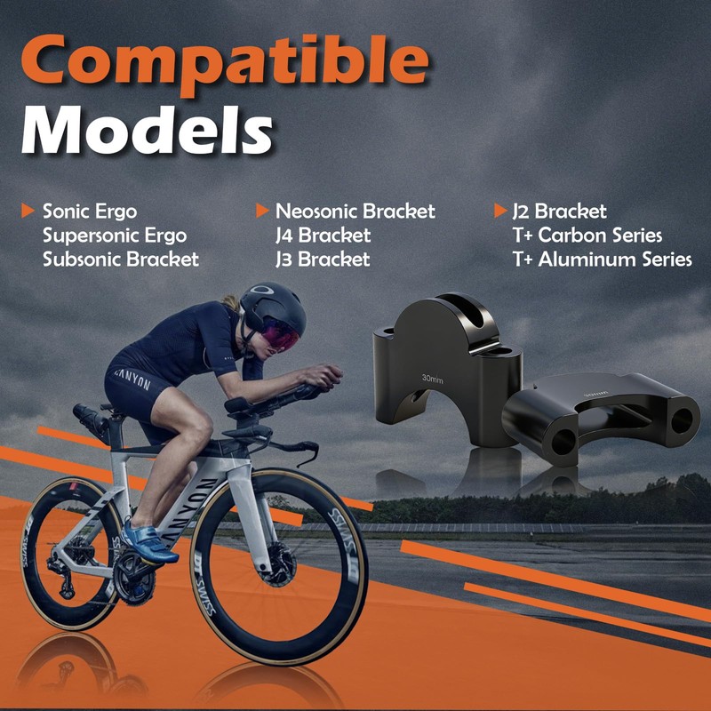 Aerobar Bracket Riser Kit Fit for Profile Design 30mm Height