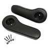 Madjax Black Arm Rests with Cup Holder Rear Seat Kit