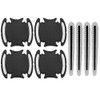 ETOPARS Pack of 8 Reflective Car Door Handle Stickers White