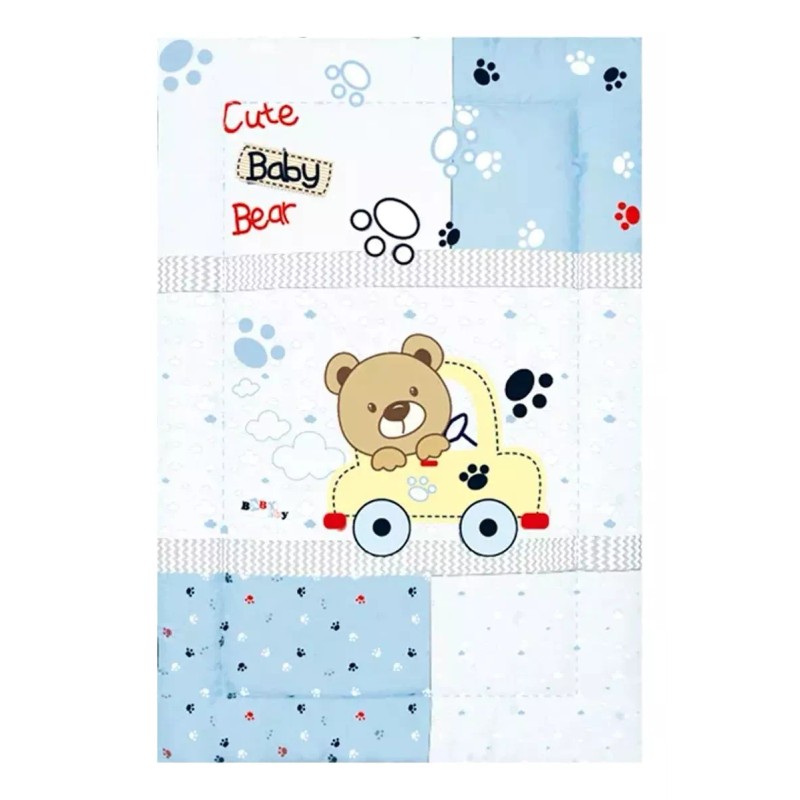 BabyBaby Set Edredon De Cuna Corral Viajera Cojin Protector Baby