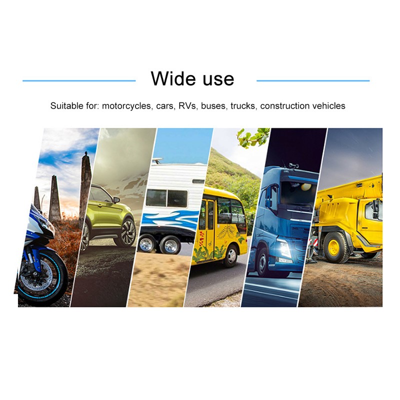 Handheld Auto Tire Inflator Gauge TPMS Tyre Air Meter with