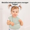 KeaBabies - Paquete de 3 baberos impermeables para bebé, ligeros,