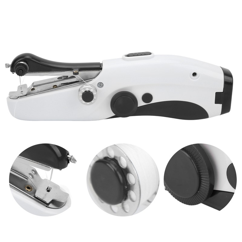 Handheld Sewing Machine Portable Mini Small Home Electric Double Needle