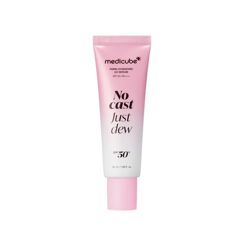 Medicube Pdrn Hydrating Uv Serum Spf 50+ Pa++++, No Cast