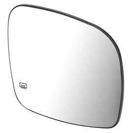 DNA Motoring OEM-MG-0108 68026176AB Factory Style Right Side Mirror Glass w/Heated Compatible with 12-15 Ram C/V / 08-16 Town & Country / 08-19 Grand Caravan