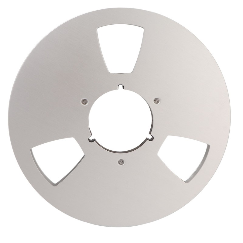1/4 10 Inch Empty Tape Reel Aluminum Alloy Reel Tape