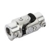 OCPTY Chrome Universal Steering Shaft U-Joint Coupler 3/4" DD *