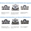 Winkhaus Gearbox Worm Gear for Balcony Door Window Replacement Part