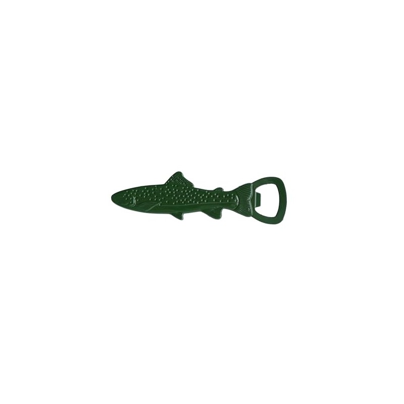 CGB Giftware | Reel Fly Fishing Co. Green Fish Bottle
