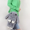 Women Rabbit Shoulder Bag Cute Fluffy Shoulder Bag Soft Plush