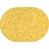 Erwin Müller Placemats Food Set of 2 Washable Curry Oval