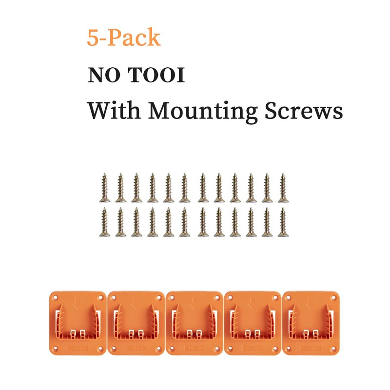 Crtbelfy Tool Holder Mount Compatible for Ridgid 18V Drill Tool
