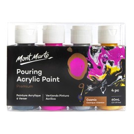 Mont Marte Pouring Set - 4 Pieces x 60ml