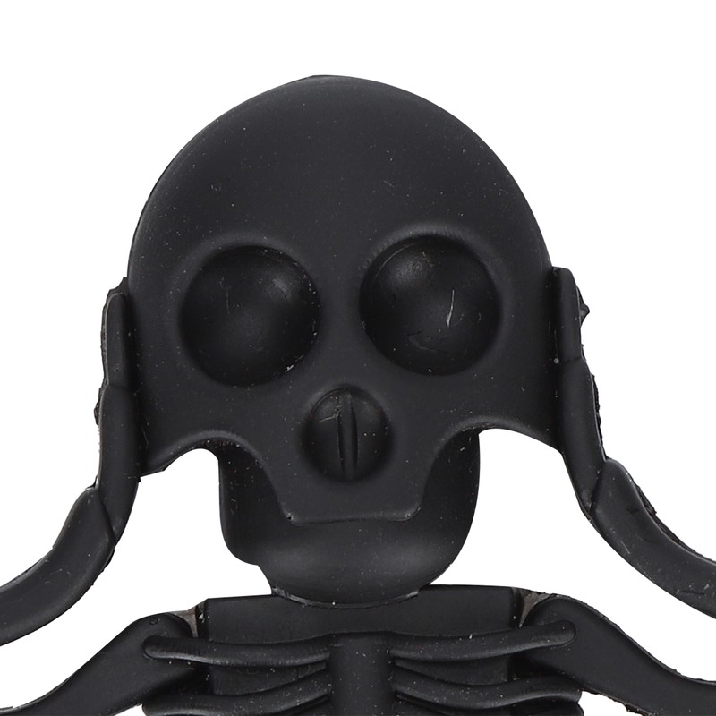 Cartoon U Disk Black Skull Appearance High Speed Bulk Storage