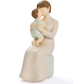 New Mom Gifts Mother and Son Figurines, Daughter in Law Gifts for New Moms Mother Figurine Wife Gifts from Husband Aunt Gifts for Mother in Law Sentimental Gifts for Mom Unique Gifts for Mom from Son