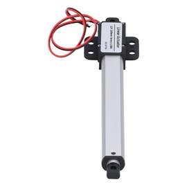 Mini Electric Linear Actuator, 100mm Stroke 12V Input Linear Motion Actuators Low Noise Short Circuit Small Linear Actuator Internal Limit Switch Motion Actuator
