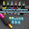 Tattoo Ink Cups with Base - 80pc Skull Design Tattoo