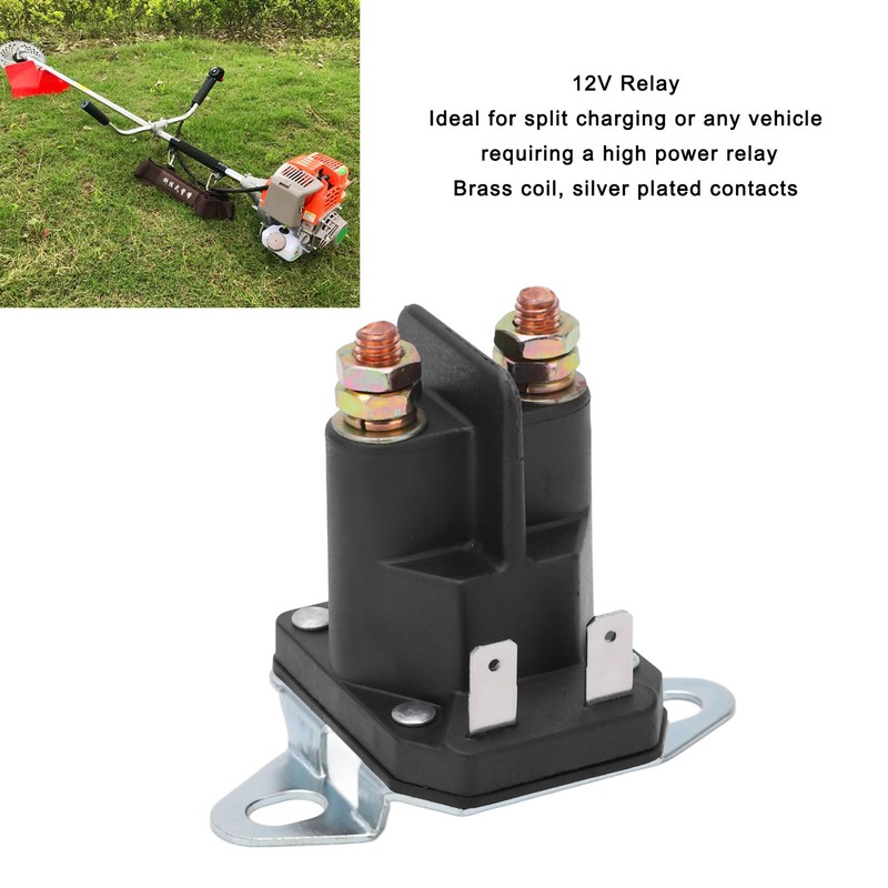 12V Starter Relay Brass Coil Silver Plated Contact Relay for