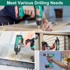 Cordless Drill Driver and Impact Driver 20V, HYCHIKA Drill Combo