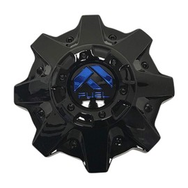 Fuel Offroad Wheels 1002-53GBK 1002-53 Gloss Black with Blue Logo Center Cap