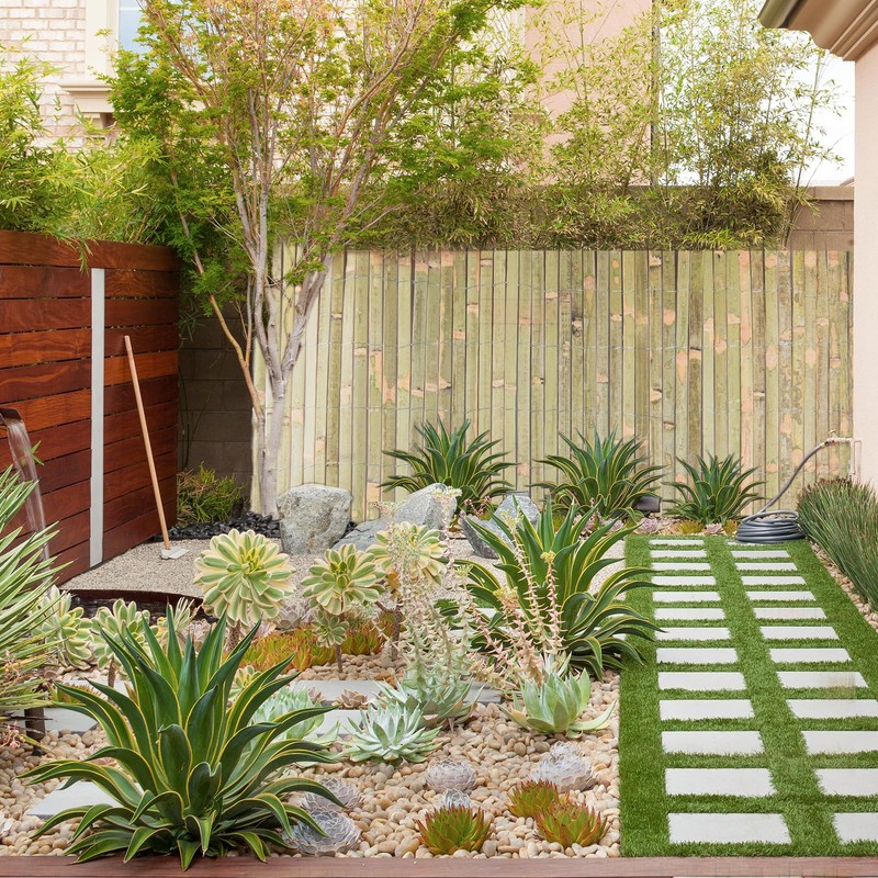 Jollybower 3ft x 13ft Natural Bamboo Slat Fence, Outdoor Split