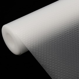 PUCSIQ 30 x 600 cm EVA Drawer Mat Cabinet Film Non-Slip Mat Drawers Evar Slip Mat Drawer for Kitchen Cabinets Shelf Cupboards Drawer Inserts Fridge Shelves