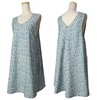 [Berry Berry] Apron Tunic-Style Apron Dress Small Rose Pattern Made