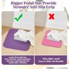 Drydiet 2 Pcs Sewing Machine Muffling Mat Pedal Mat Sewing