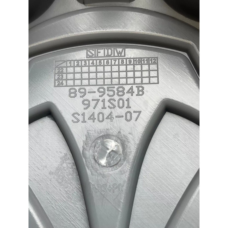 Toyota T-Force Matte Black Snap In Wheel Center Cap 89-9584B