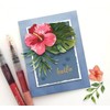 Flowers Metal Die Cuts, Hibiscus Garden 3D module Cutting Dies