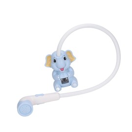 Zerodis Cabezal de Rociador de Agua para bebé, Cabezal de Ducha de Baño para bebé, Termómetro Inteligente Bonito, Manguera Flexible para Bañera para Niños Pequeños (Tipo 2), 6dhue5qc3f-12