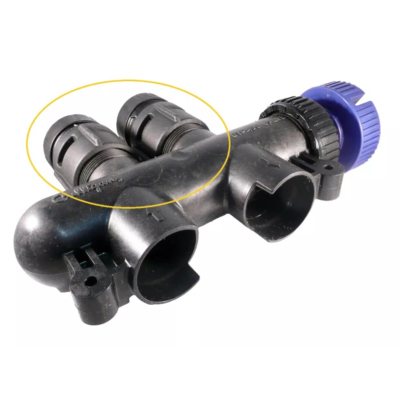 Culligan "New" Culligan 1" Bypass Straight Fittings HE / Medallist