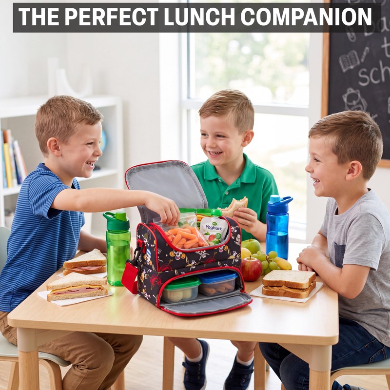 Get Trend One Piece Borsa Termica Porta Pranzo Bambini, Borsa