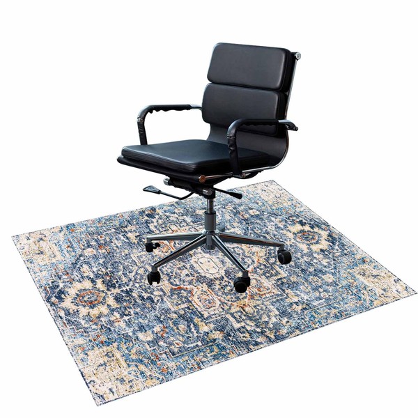 Xyrjova Office Chair Mat for Carpet Protector Office Glass Chair