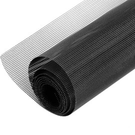 CUNQN Wire Mesh 304 Stainless Steel Woven Wire Mesh Air Vent Mesh Garden Fence Roll Car Vehicle Grille PVC Coated Pet Screen (150cm x 33cm) Hole Size 1mm