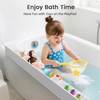 Soliwo Bathtub Splash Guard PlayPad Shelf Area with Strong Suction