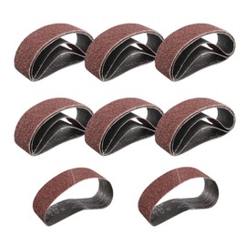 40 x 303 mm sanding belt set, 20 pieces, grit 40 sanding belt, 40 x 303 sanding belt set suitable for belt sanding machine.