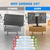 Rfiver Universal Swivel TV Stand for 27-50 55 60 Inch
